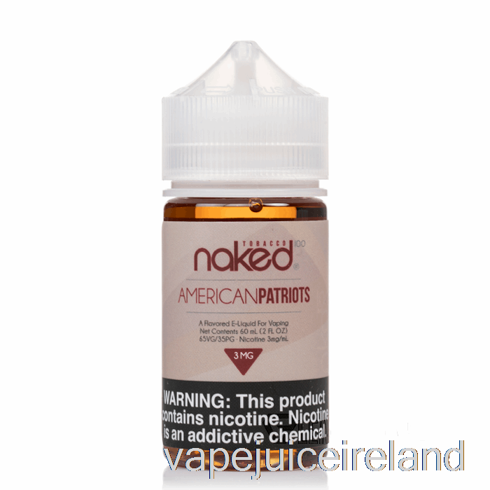 Vape Flavours American Patriots - Naked 100 Tobacco - 60mL 12mg